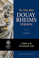 Tan Douay-Rheims Bible (Paperbound)