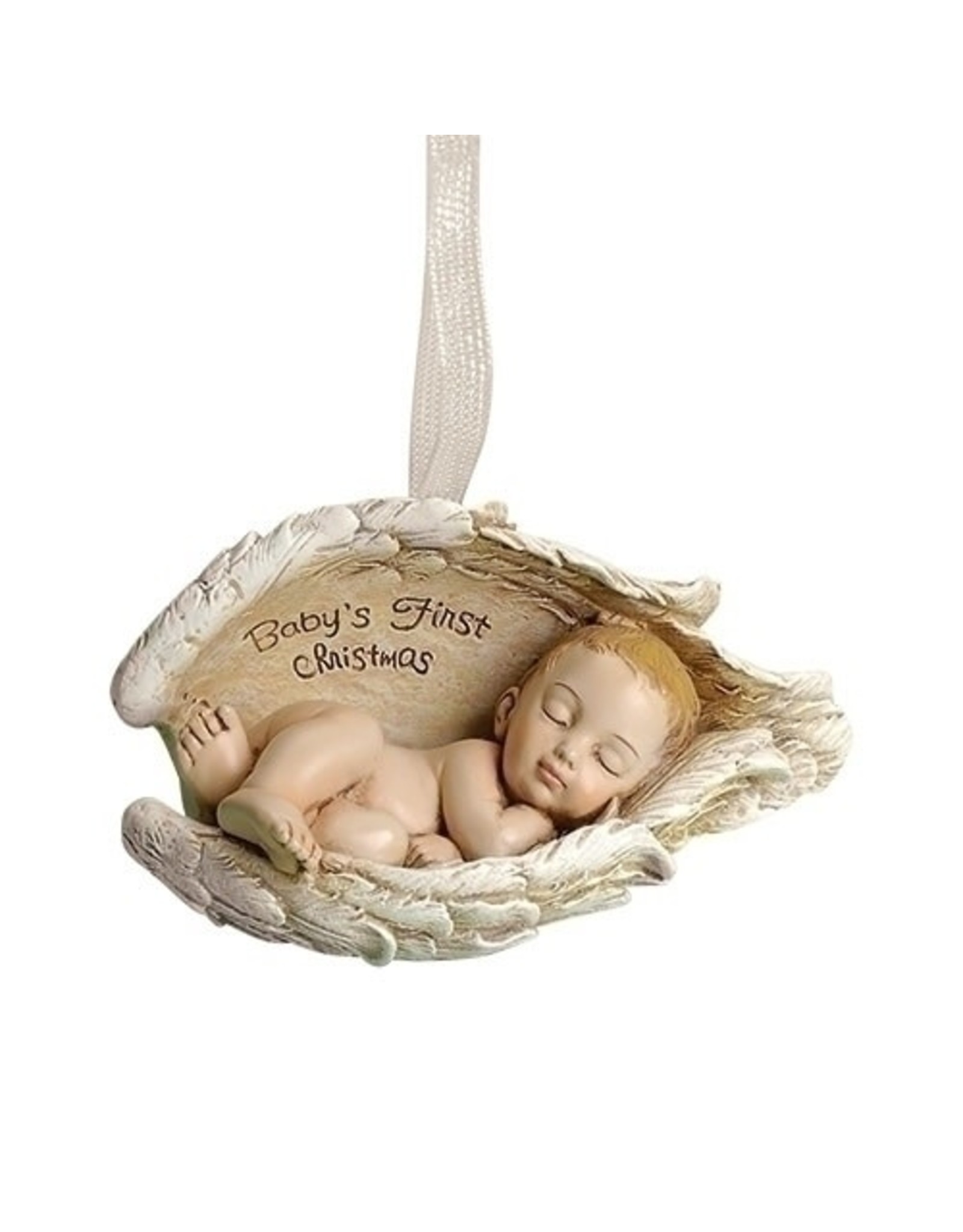 Roman Ornament - Baby's First Christmas