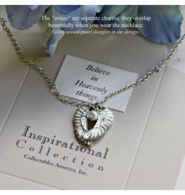 Collectables America the Studio Angel Wings Necklace, Believe in Heavenly Things