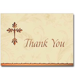 Printery House Boxed Cards - Thank You Tree of Life Cross (Pack of 12)
