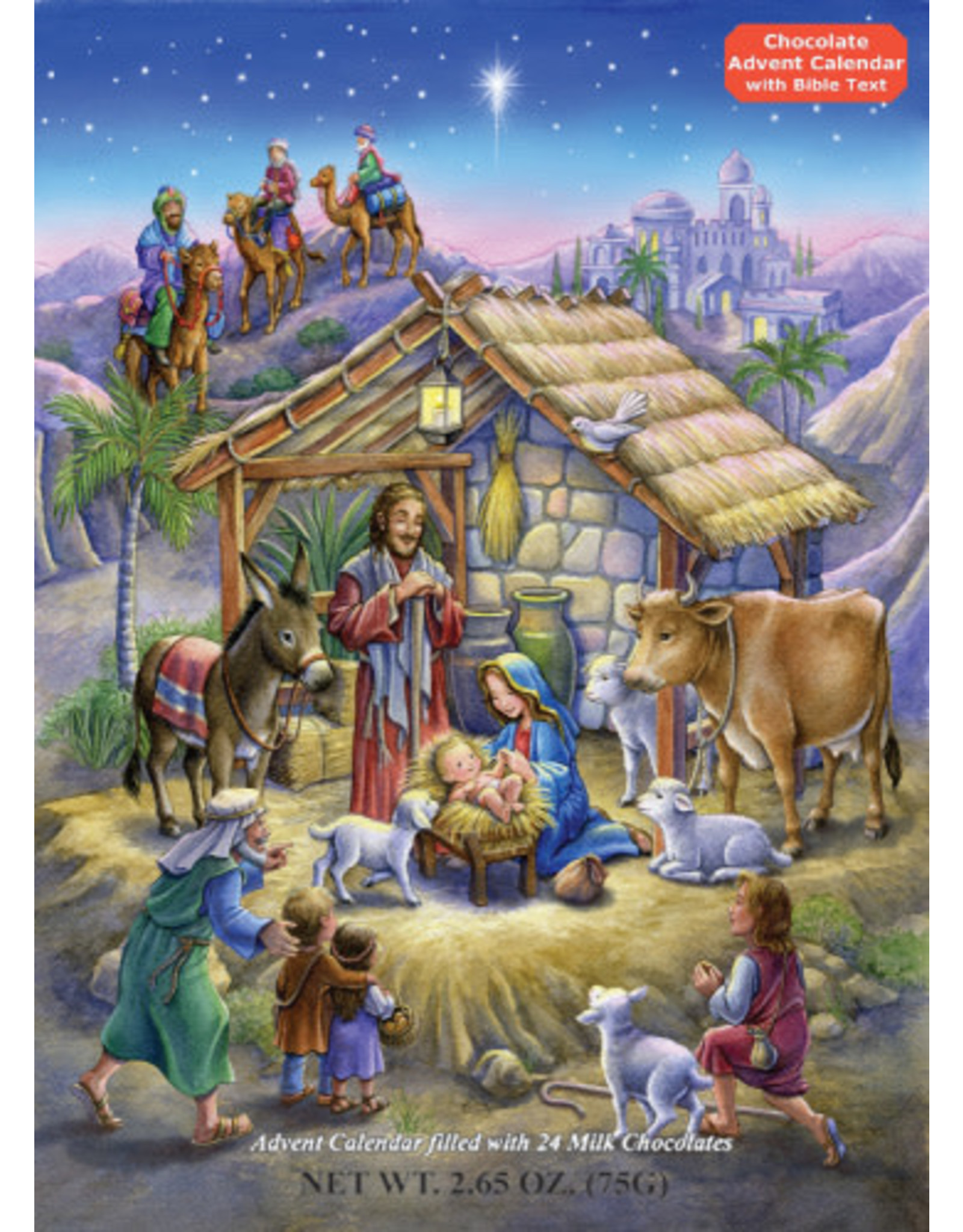 Vermont Christmas Company Chocolate Advent Calendar - Peaceful Prince