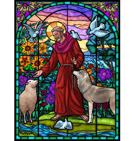 Vermont Christmas Company Puzzle - St. Francis of Assisi (550 Pieces)