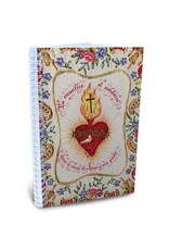 Full of Grace Journal, Spiral - Birds & Sacred Heart