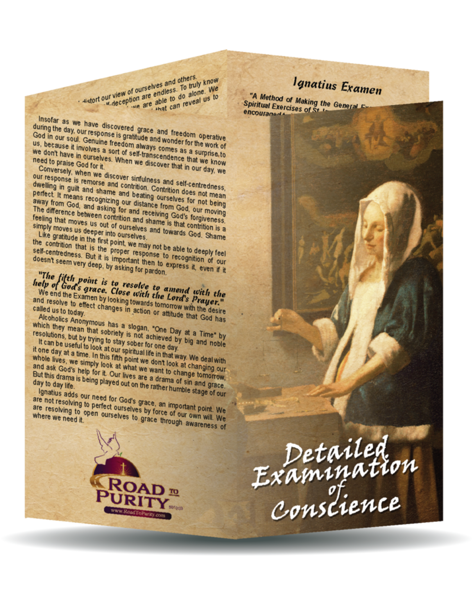 Full of Grace Detailed Examination of Conscience/Ignatius Examen Pamphlet