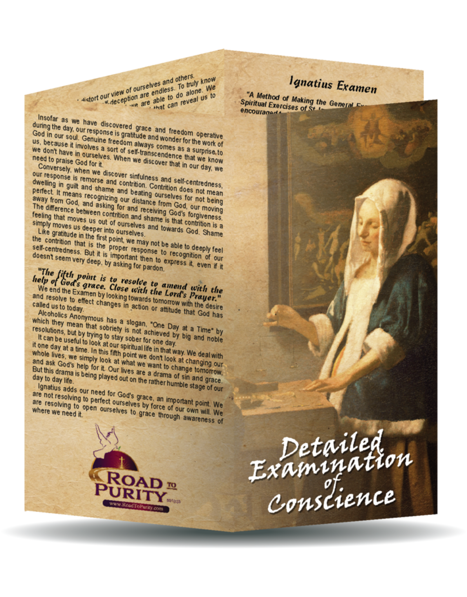 Full of Grace Detailed Examination of Conscience Pamphlet (Confession)