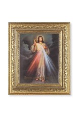 Picture - Divine Mercy, Spanish 10x12 Gold Frame