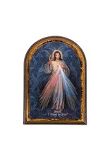 Hirten Divine Mercy Arched Plaque (5.25" )