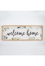Welcome Home Framed & Textured Picture 45"x16"