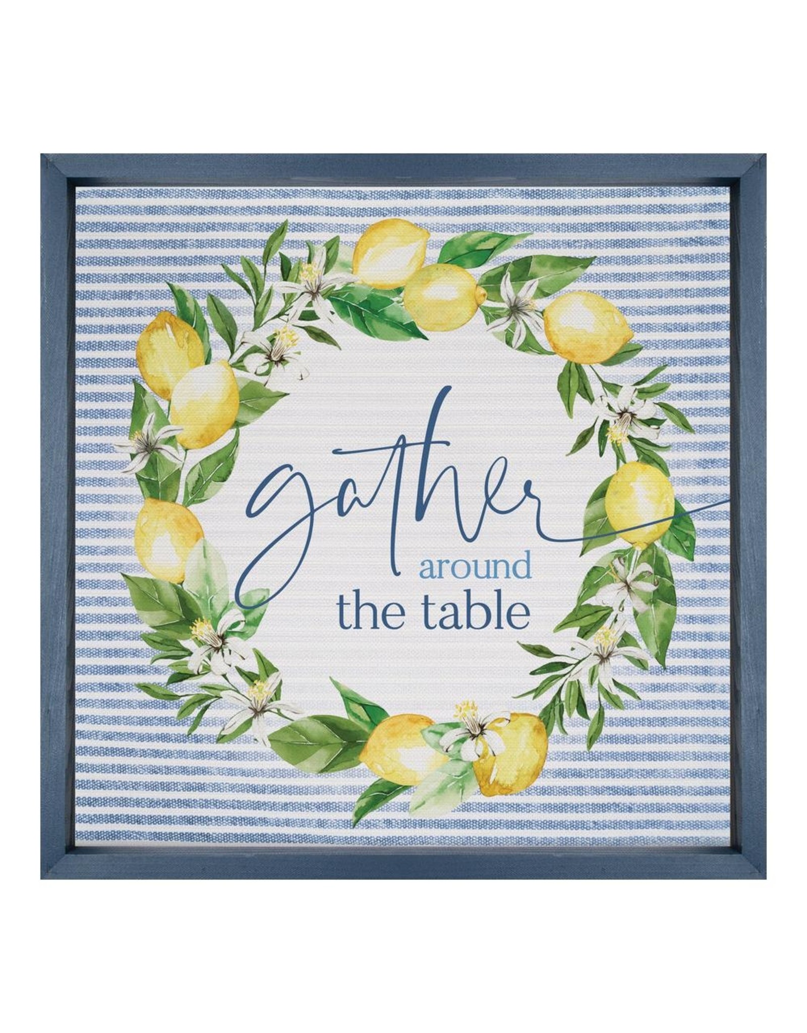 Gather Around the Table Framed Picture 21x21
