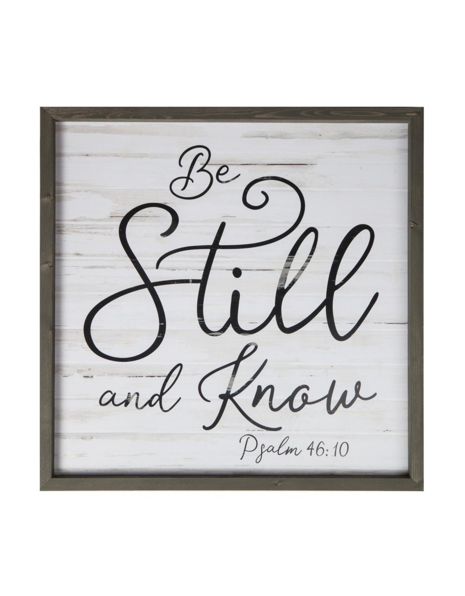 Be Still and Know Framed Picture 22x22