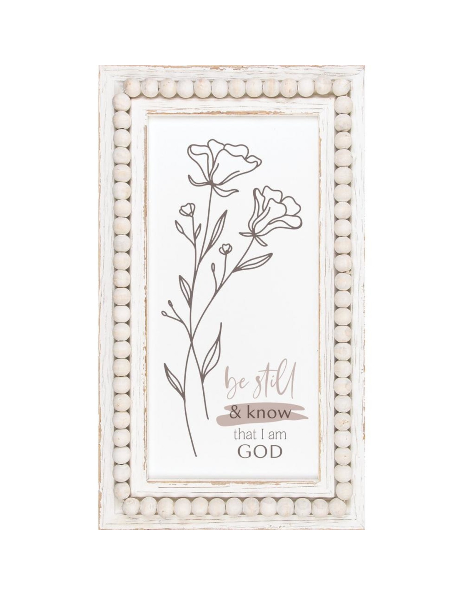 P Graham Dunn Be Still and Know that I am God Framed Picture 14x24