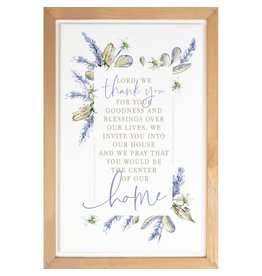 Lord We Thank You Framed Picture 12x18