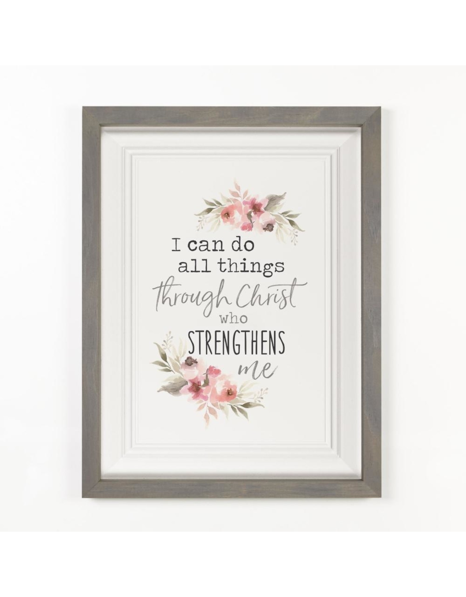 I Can Do All Things Framed Picture 12x16
