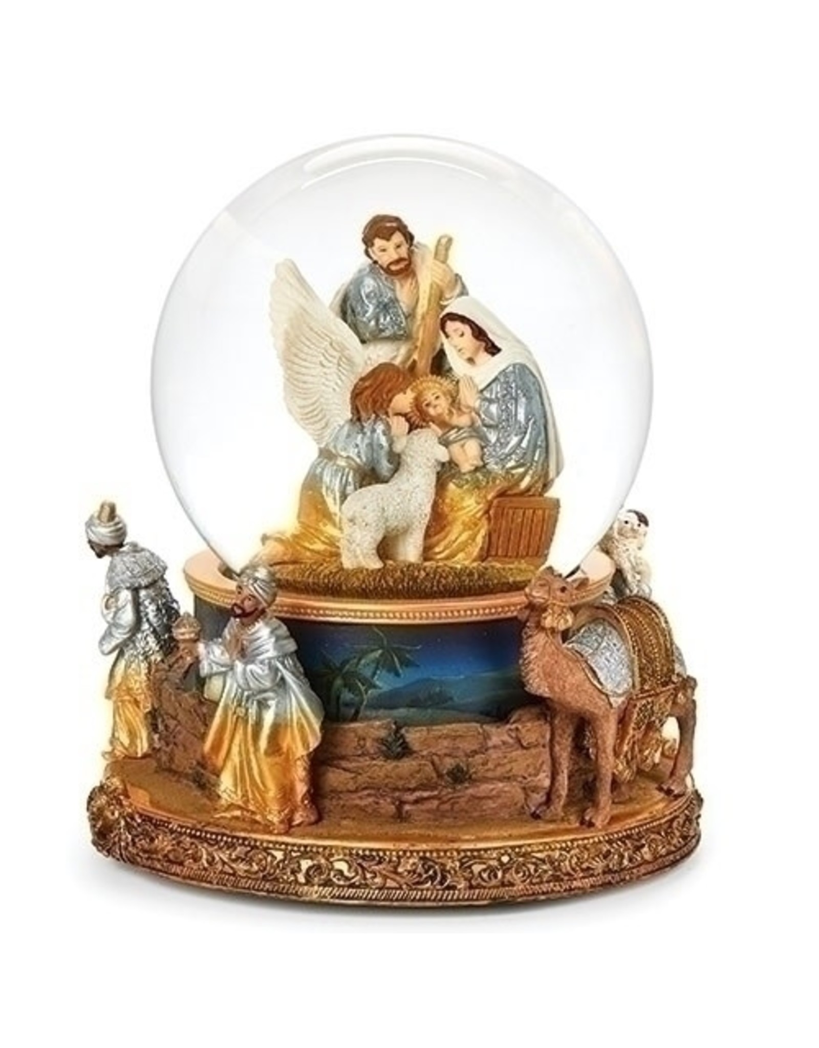 Roman Musical Globe Nativity