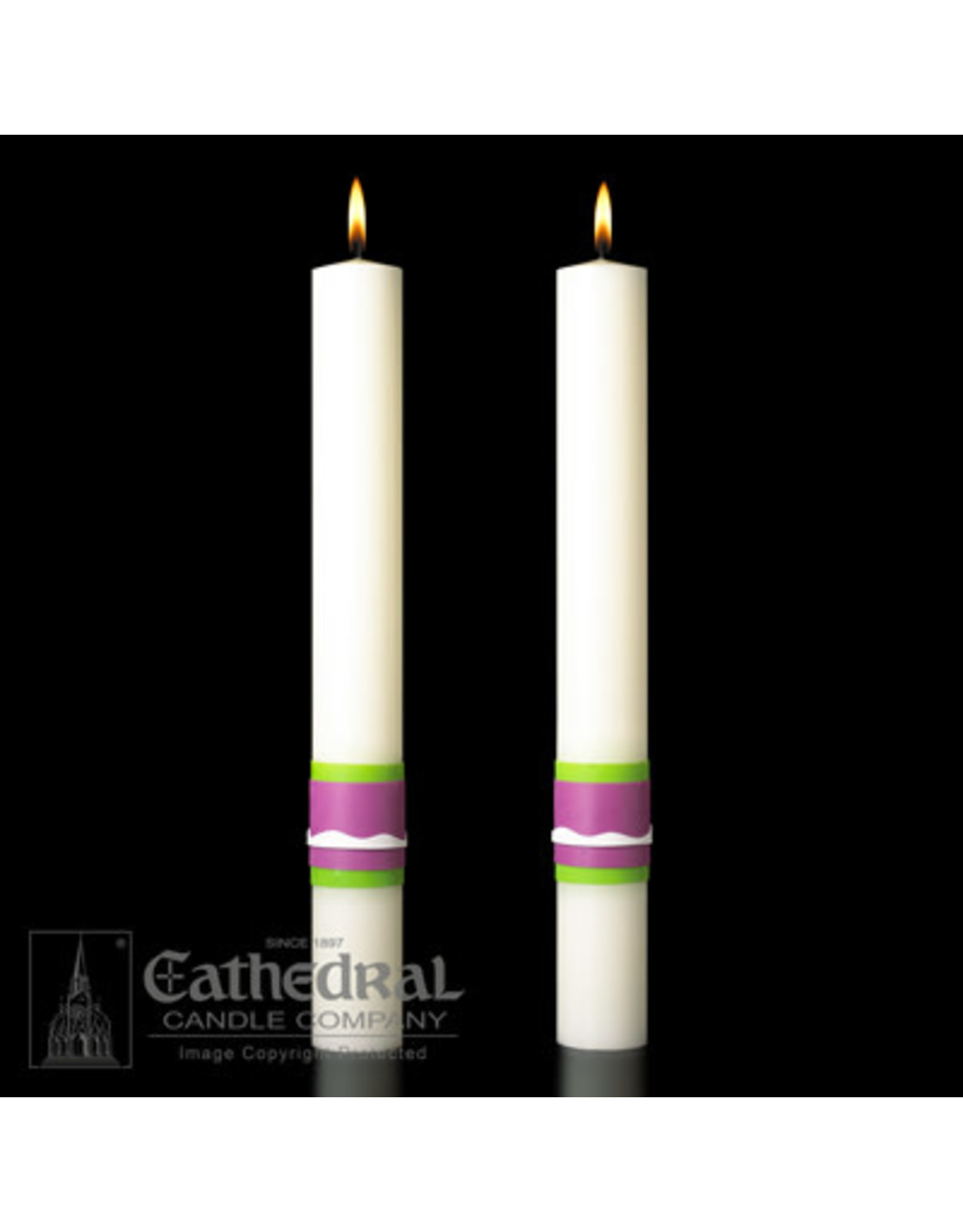Cathedral Candle Easter Glory Paschal Candle
