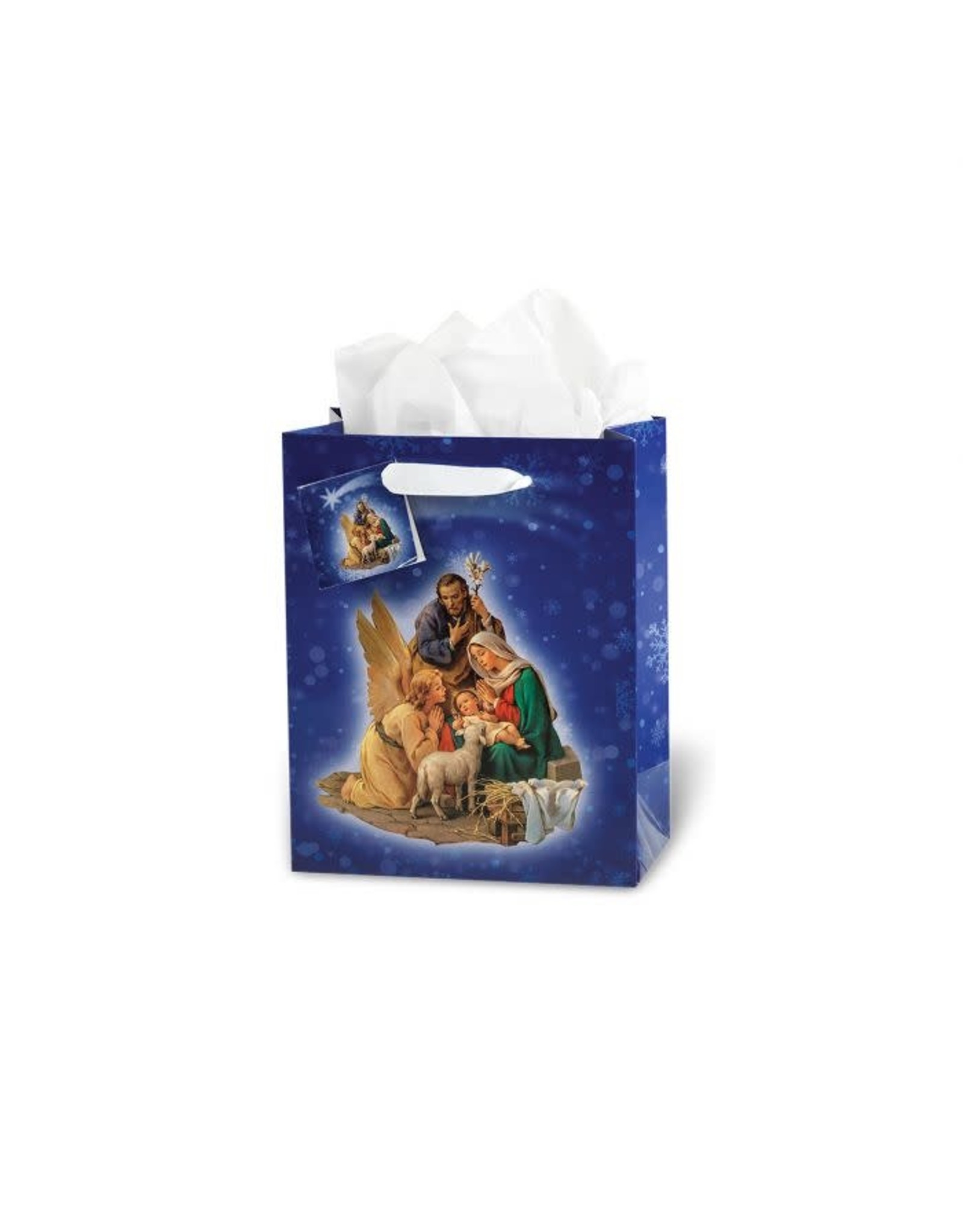Hirten Christmas Gift Bag - Nativity (Extra Small)