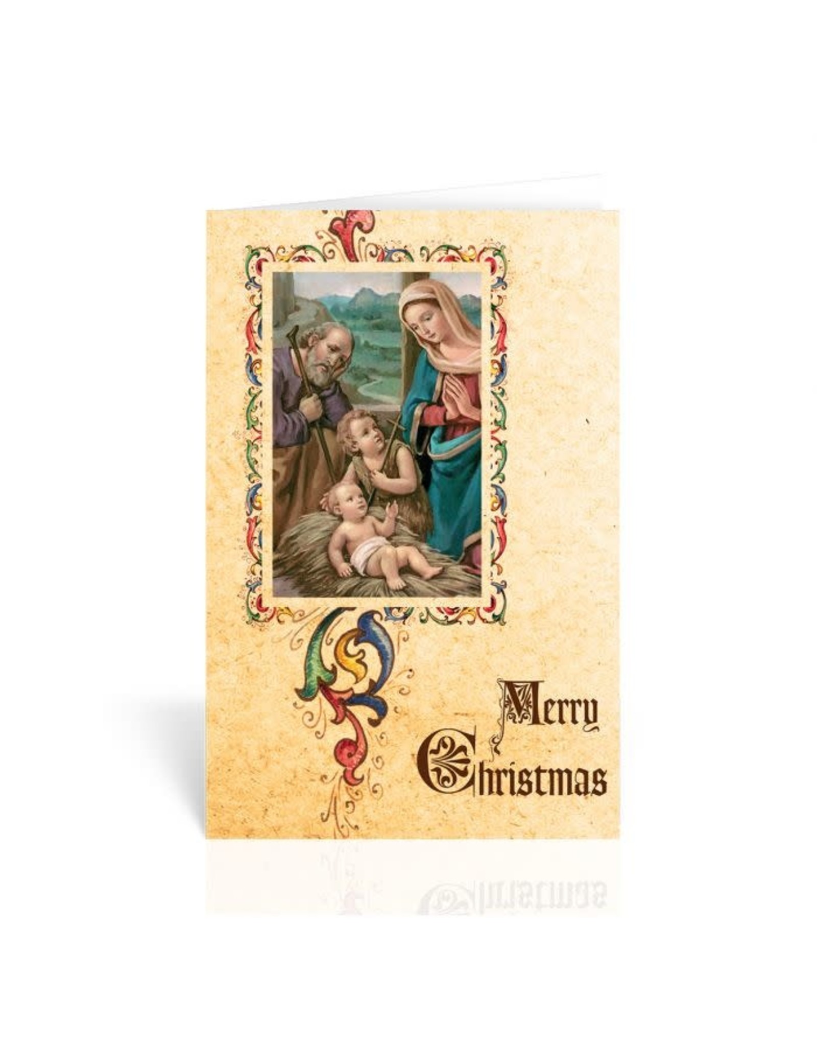 Hirten Christmas Card - Holy Family