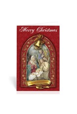 Bonella Christmas Card - Merry Christmas w/Peace & Blessings
