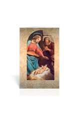 Holy Family with Manger Christmas Card