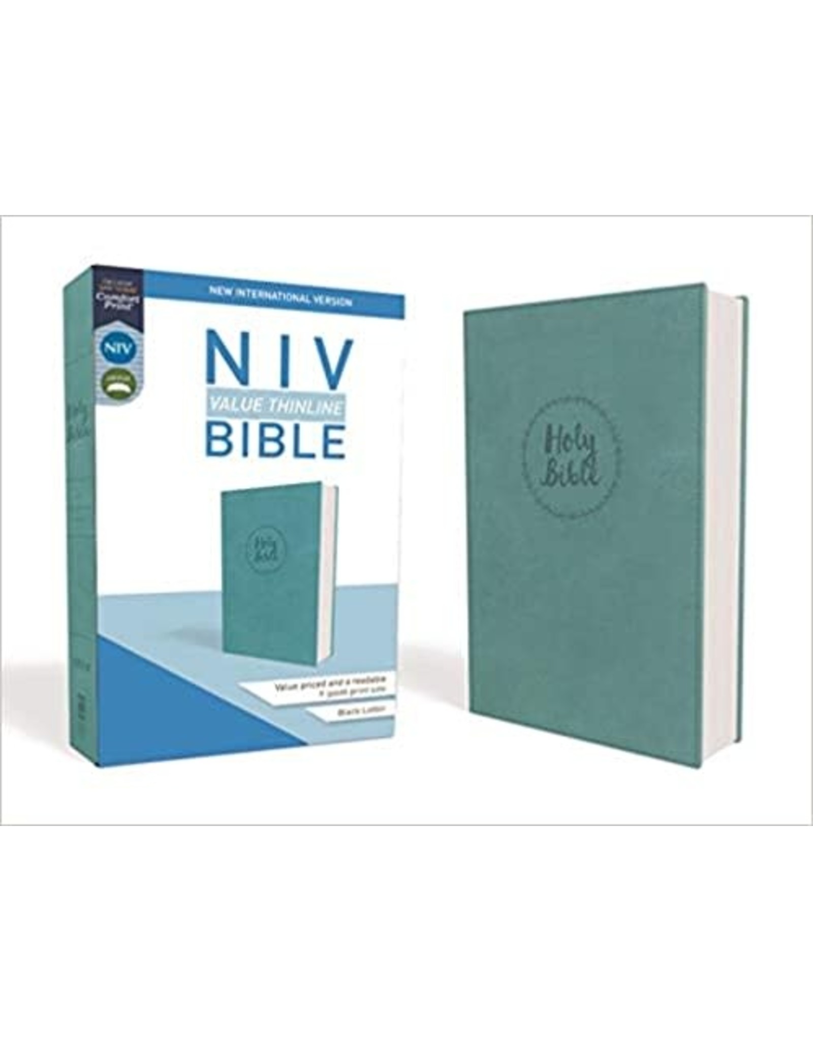 Zondervan NIV Value Thinline Bible, Blue Imitation Leather