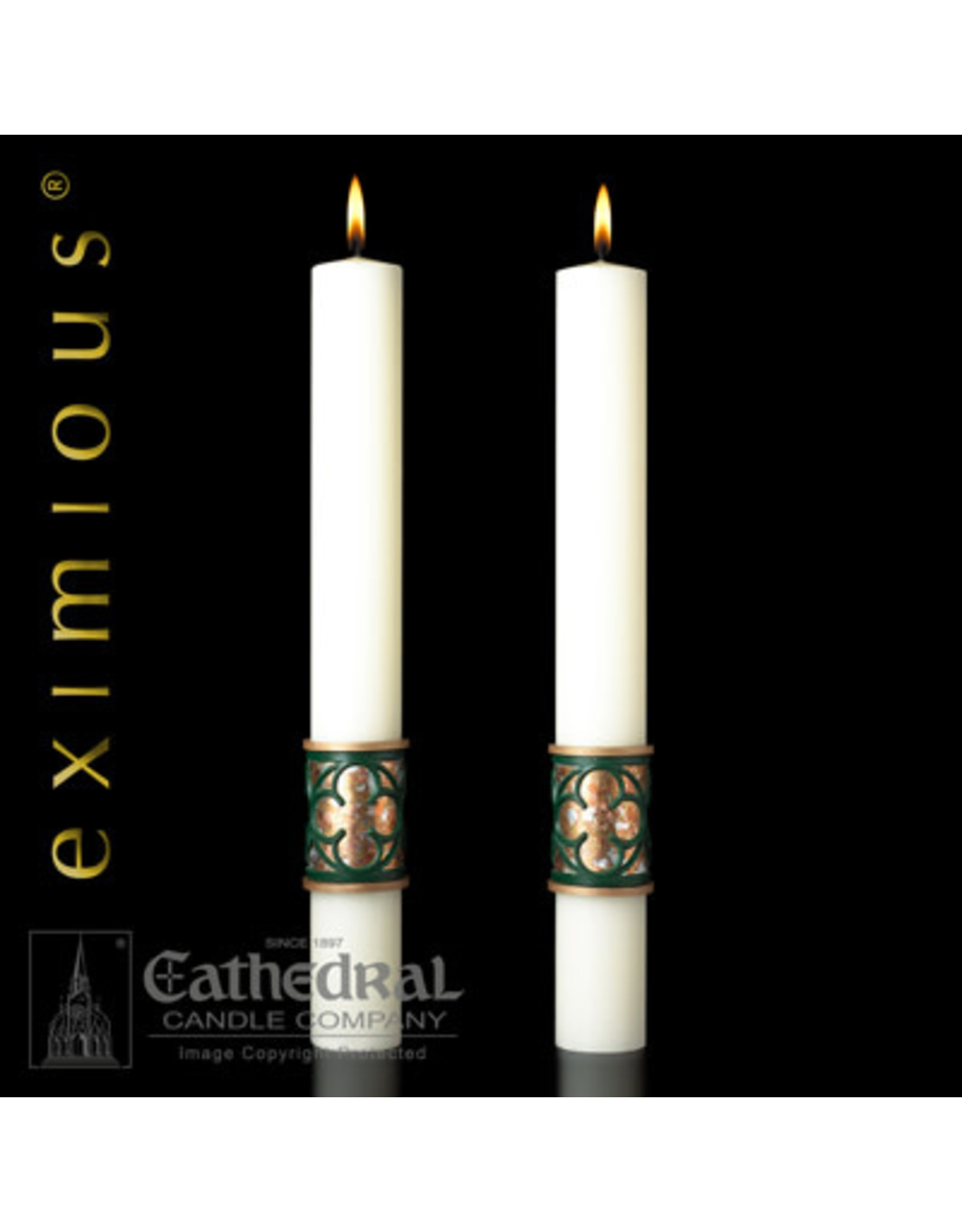 Cathedral Candle Christus Rex Paschal Candle