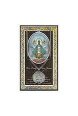 Pewter Necklace with Biography Card - Various Subjects