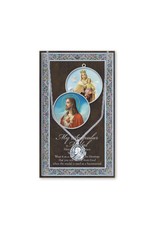 Pewter Necklace with Biography Card - Various Subjects