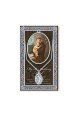 Pewter Necklace with Biography Card - Various Subjects