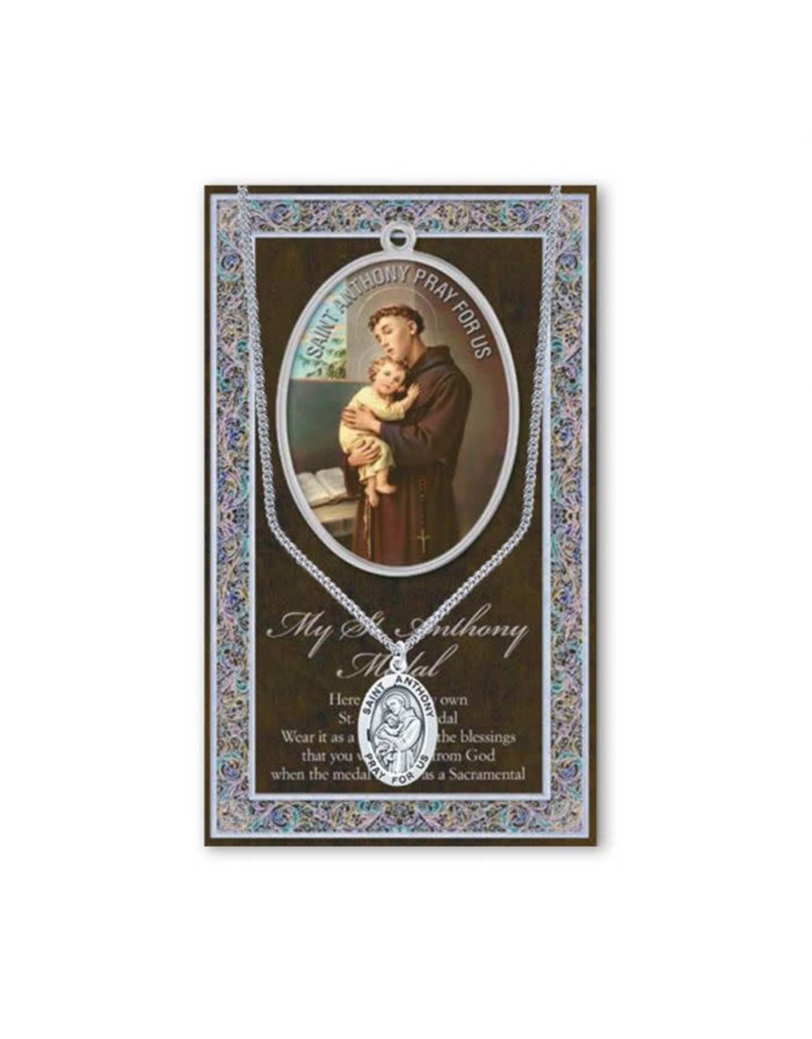 Pewter Necklace with Biography Card - Various Subjects