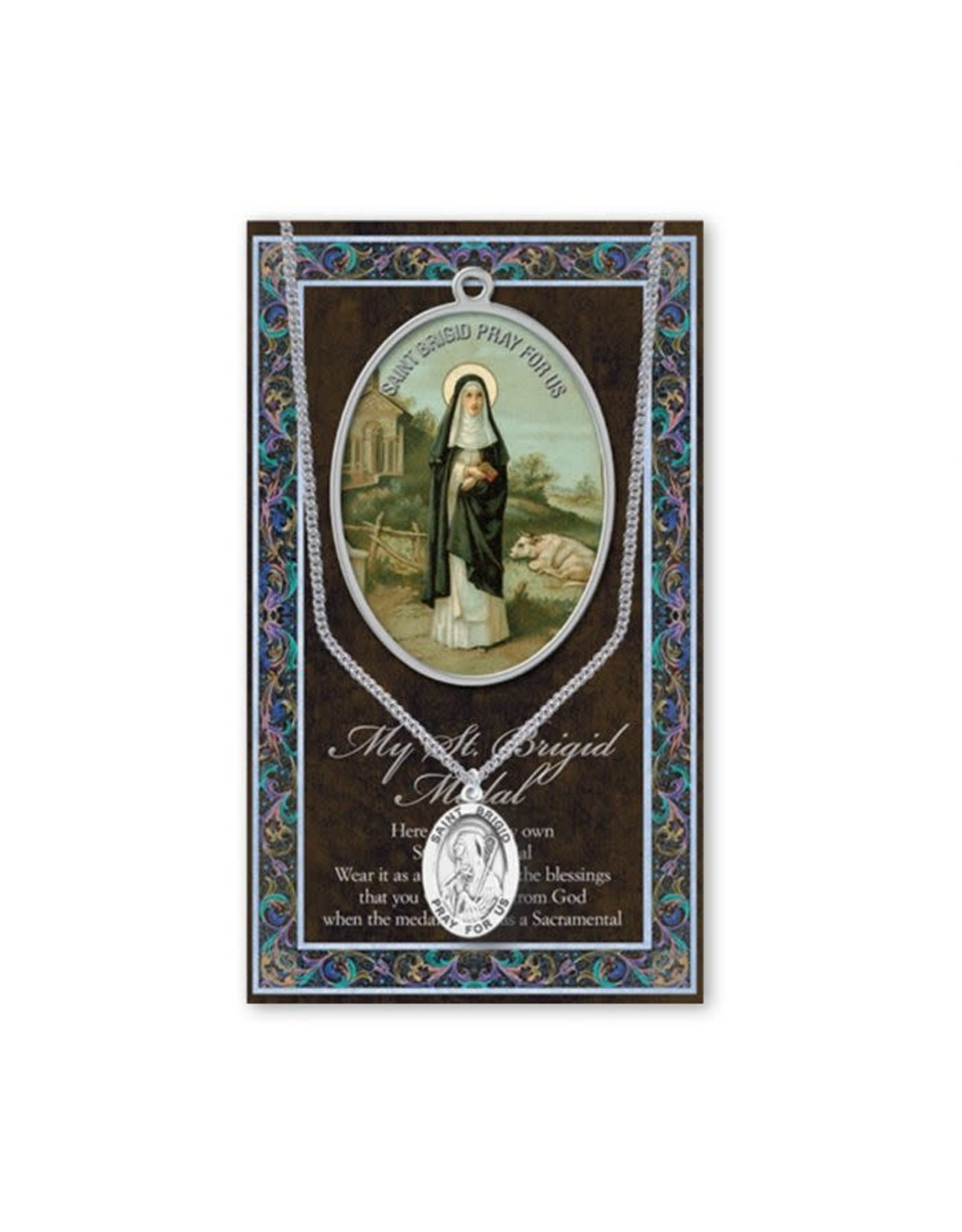 Pewter Necklace with Biography Card - Various Subjects