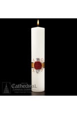 Cathedral Candle Christ Candle - Anno Domini - 3"x14" - Sculptwax
