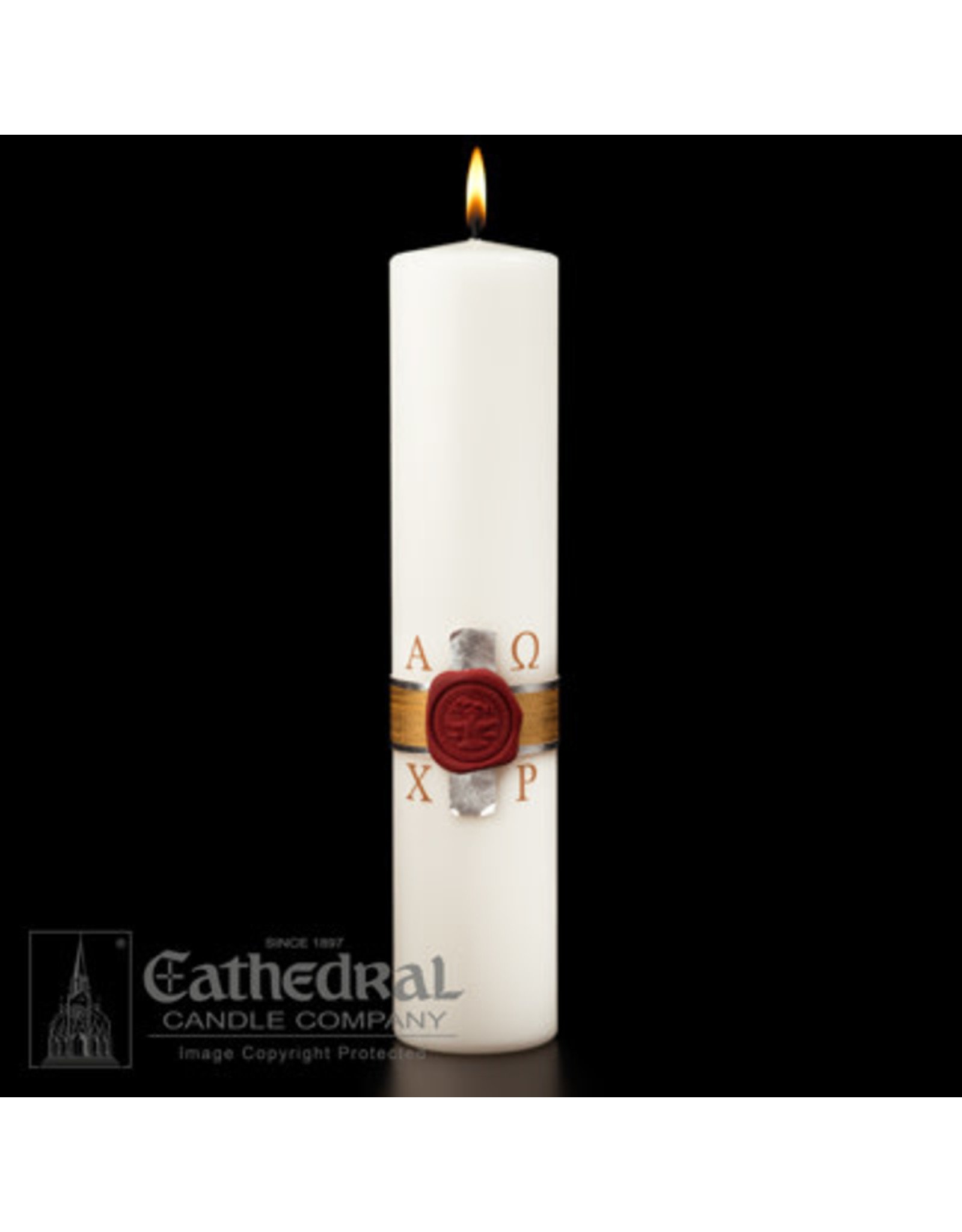 Cathedral Candle Christ Candle - Anno Domini - 3x14 - Sculptwax