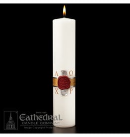 Cathedral Candle Christ Candle - Anno Domini - 3x14 - Sculptwax