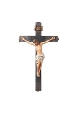Roman 13.25" Dark Stone Crucifix