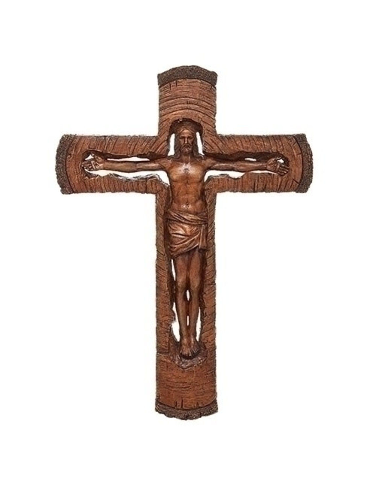 Roman 12" Carved Crucifix