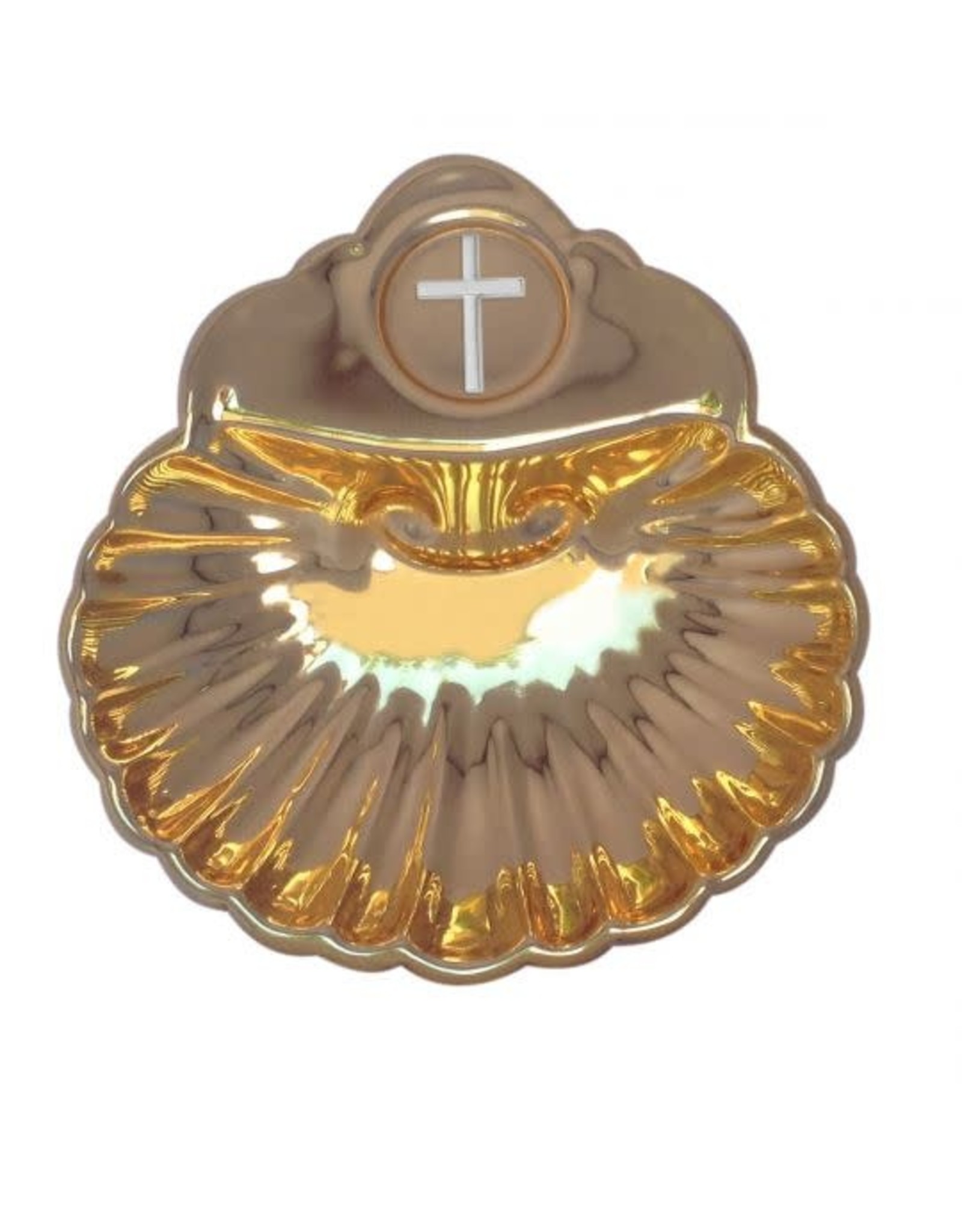 Terra Sancta Gold Plated Baptismal Shell