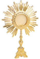 Koleys Monstrance - Gold Plated - Clip Style (Glassless) Luna