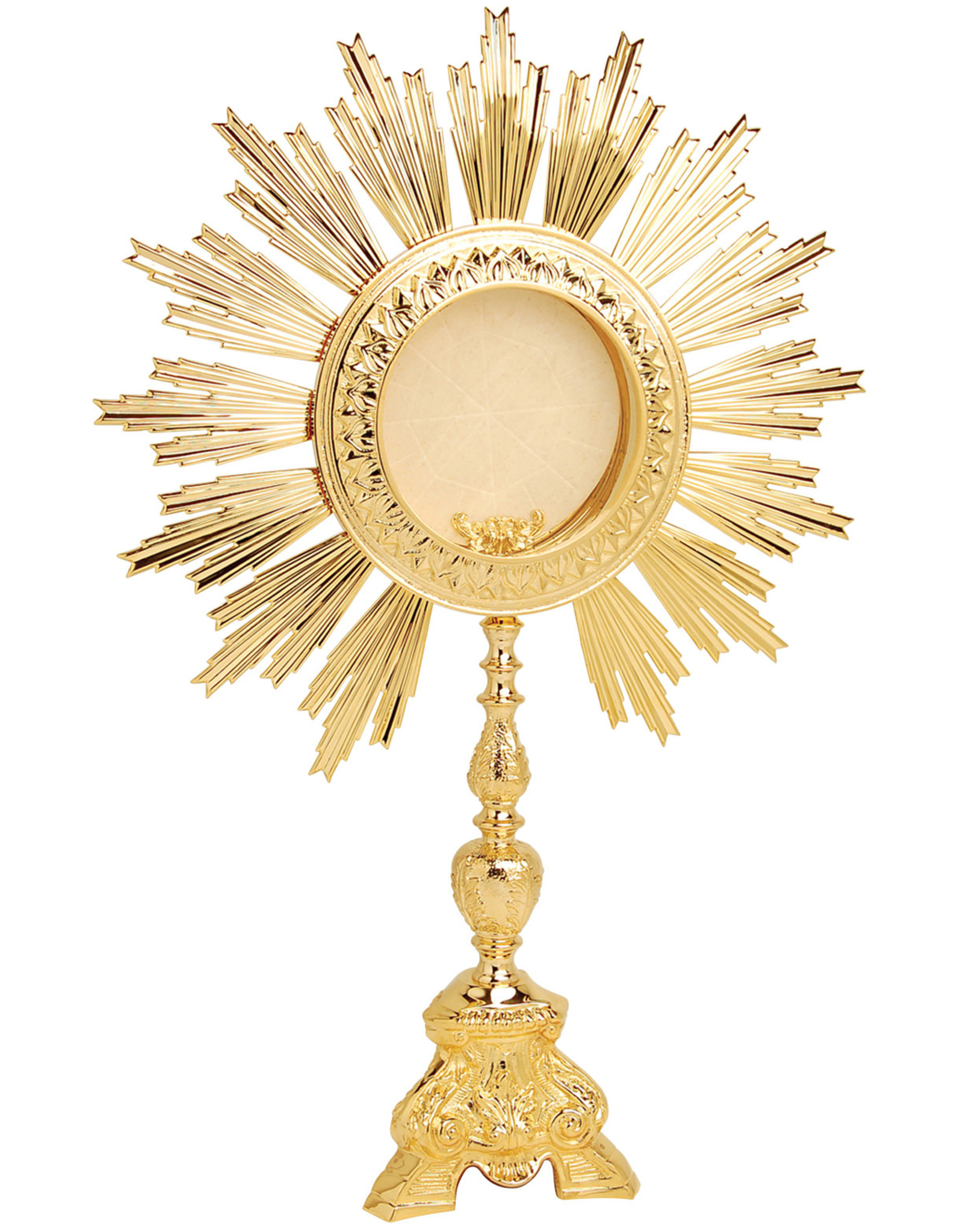 Koleys Monstrance - Gold Plated - Clip Style (Glassless) Luna