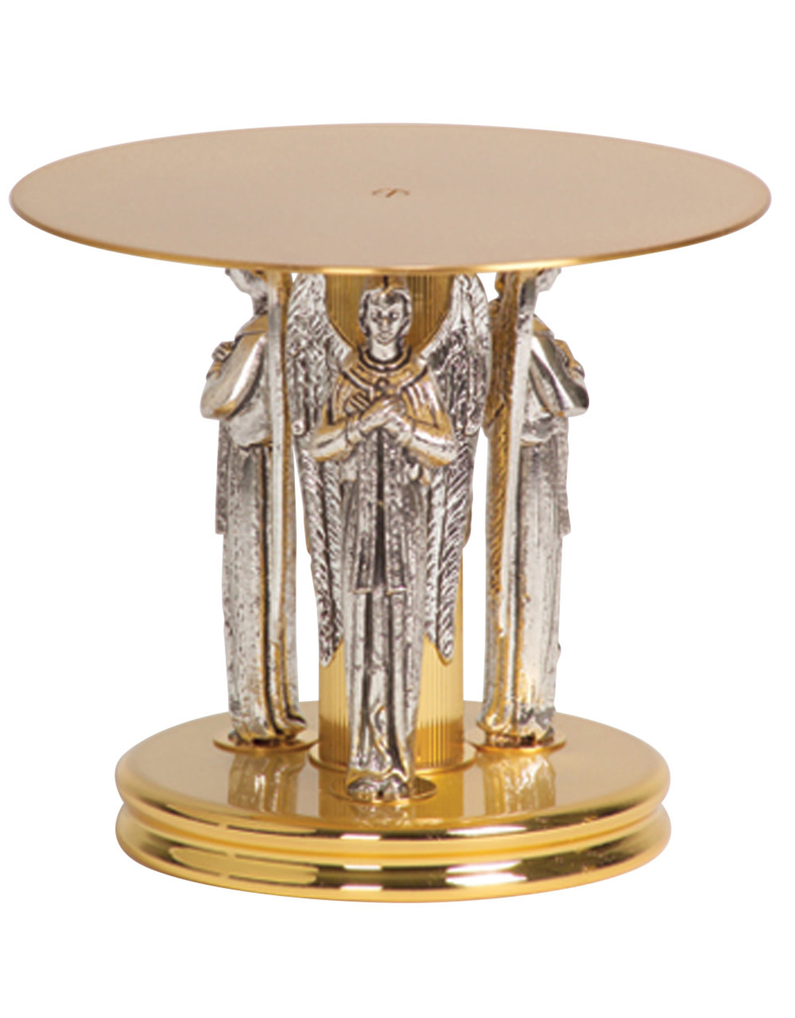 Thabor (Pedestal) with Three Silver Plated Angels
