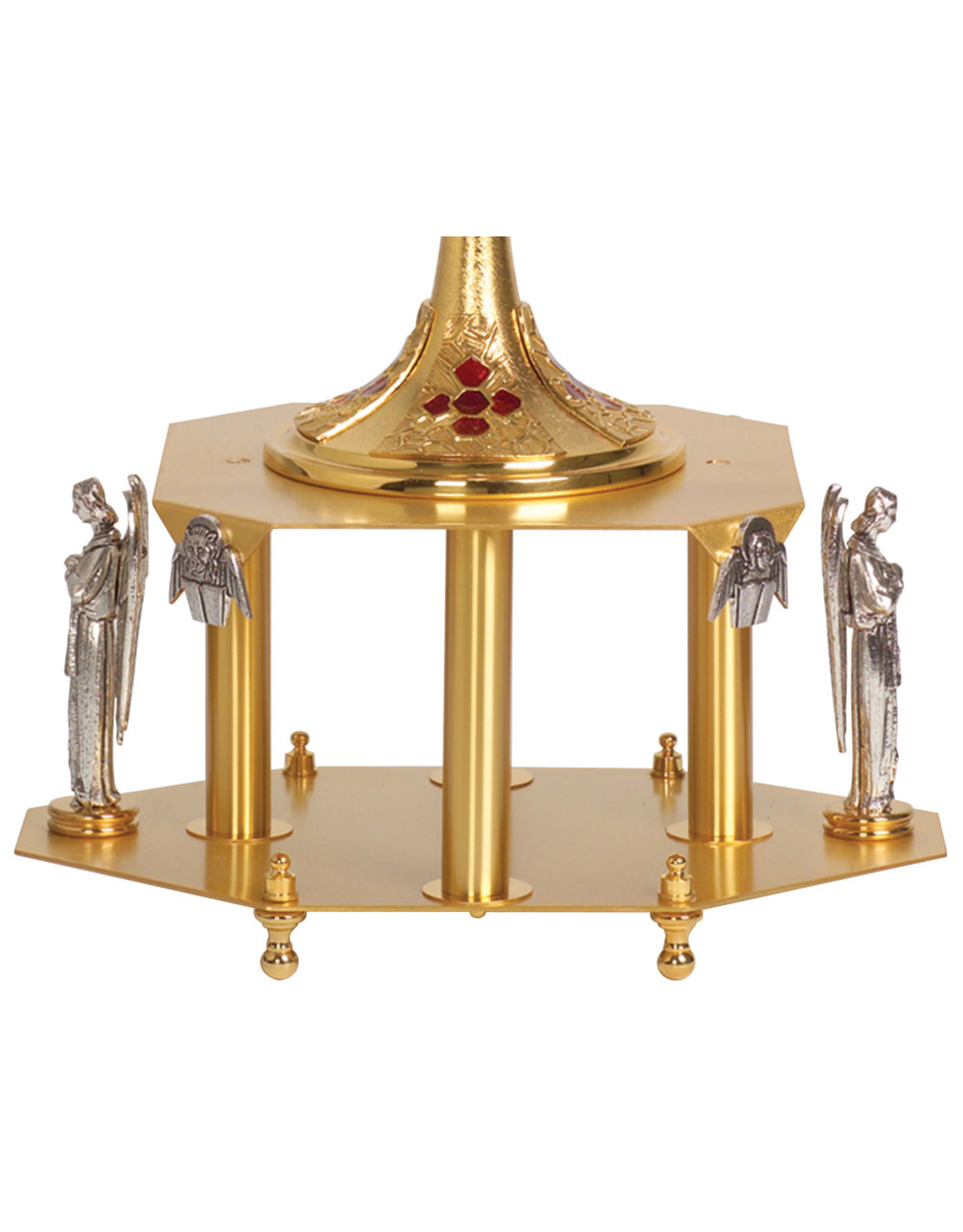 Koleys Thabor (Pedestal) with Two Angels and Four Medallions