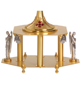 Koleys Thabor (Pedestal) with Two Angels and Four Medallions