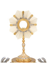 Monstrance with Cherubs and Wheat