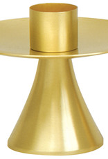 Candlestick 3.5" Height Brass Satin