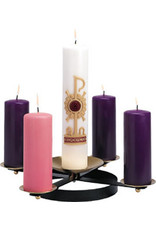 Advent Wreath for Pillar Candles