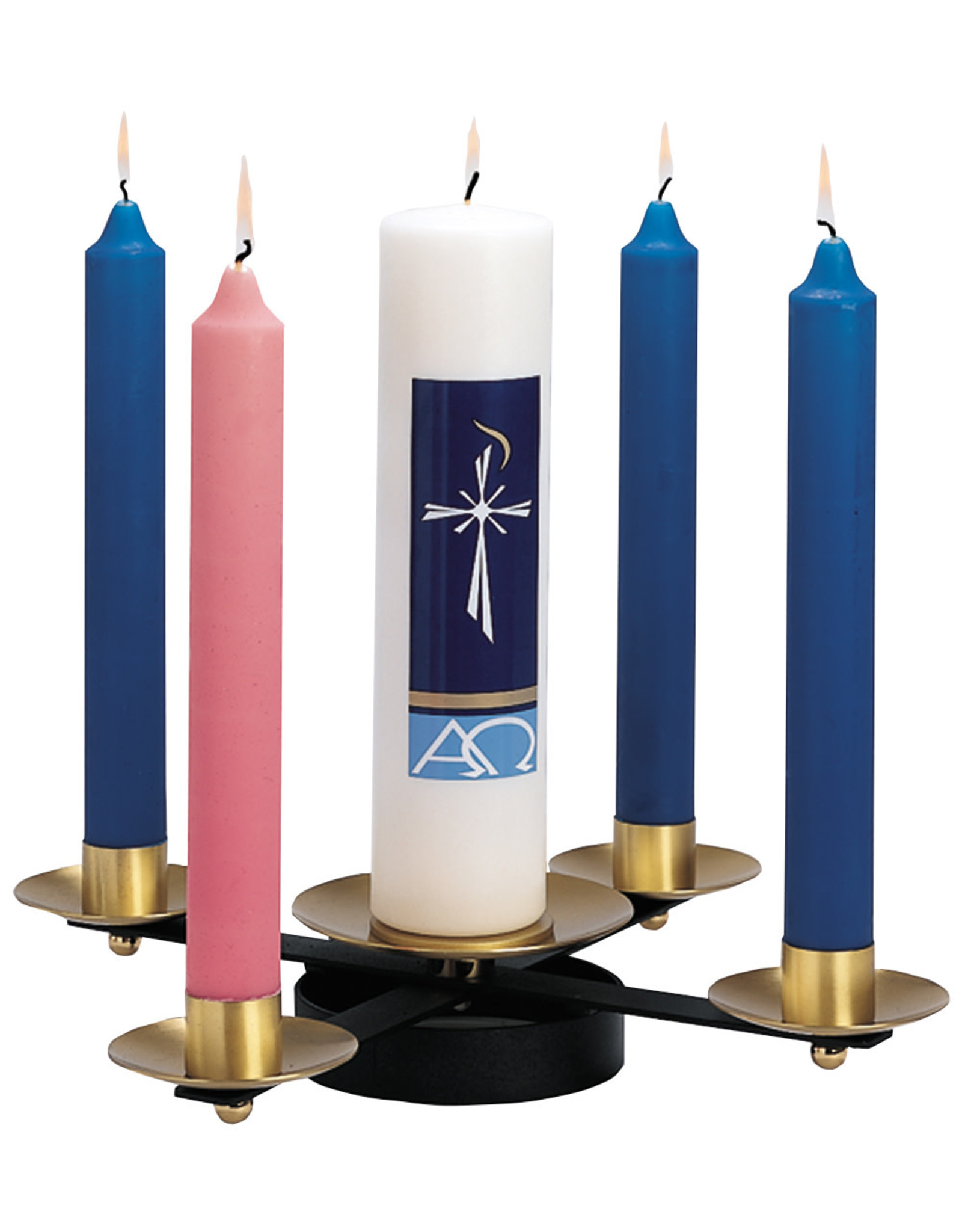 Koleys Advent Wreath for 1-1/2" Candles
