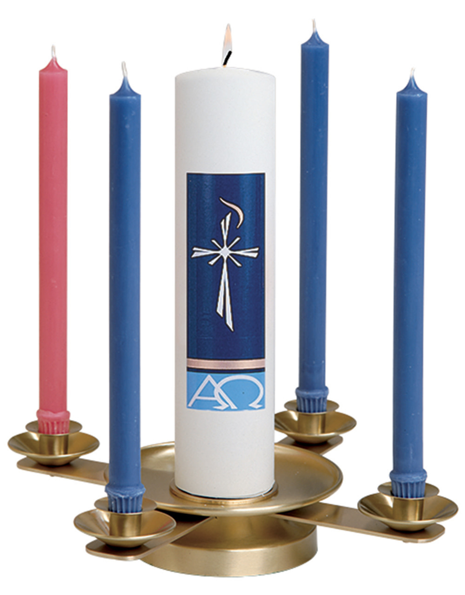 Koleys Advent Wreath for 7/8" Candles