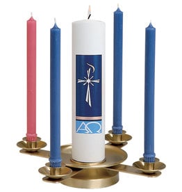 Advent Wreath for 7/8" Candles