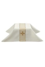 Theological Threads Chalice Veil - Festive, Gold on Cream