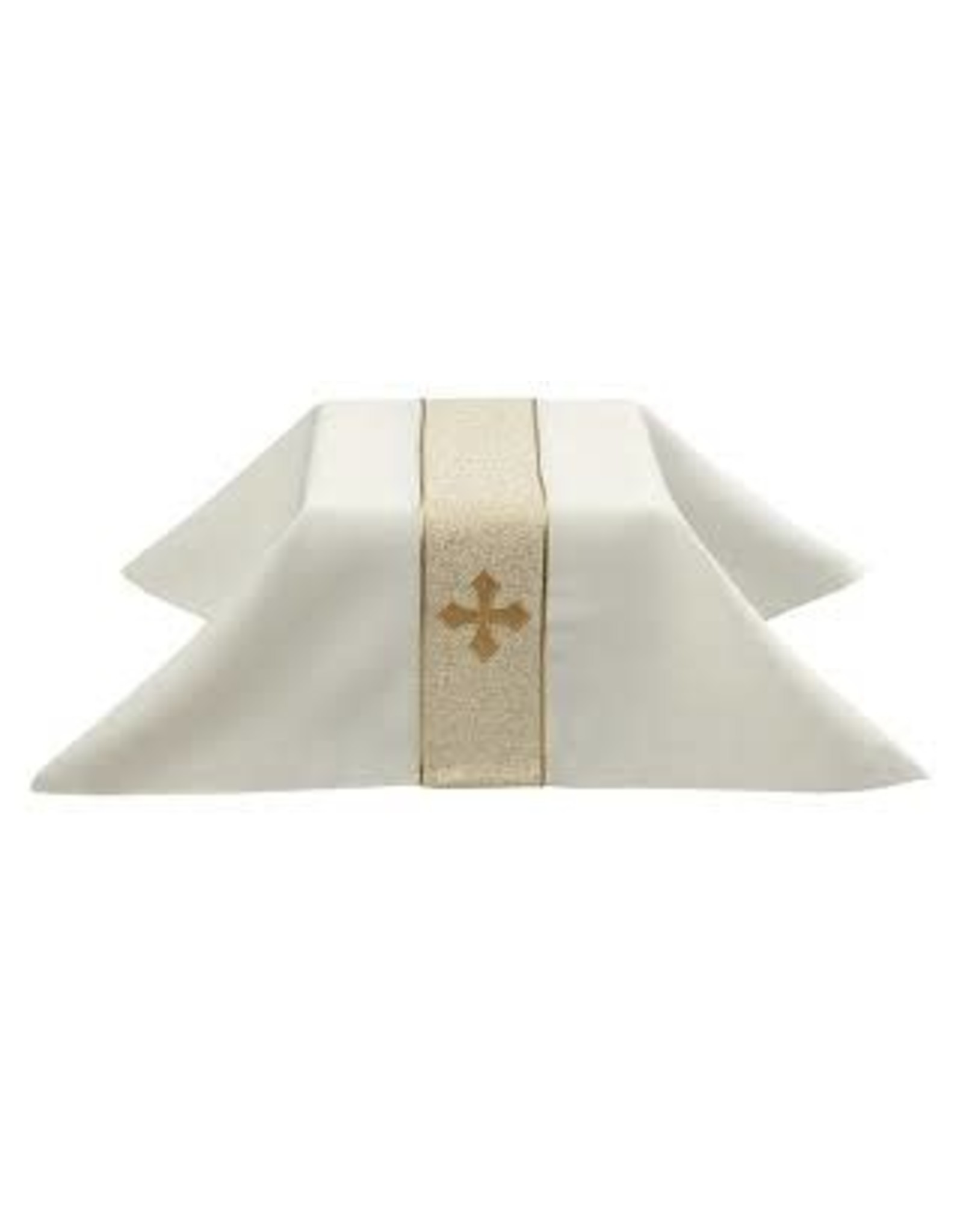 Theological Threads Chalice Veil - Festive, Gold on Cream