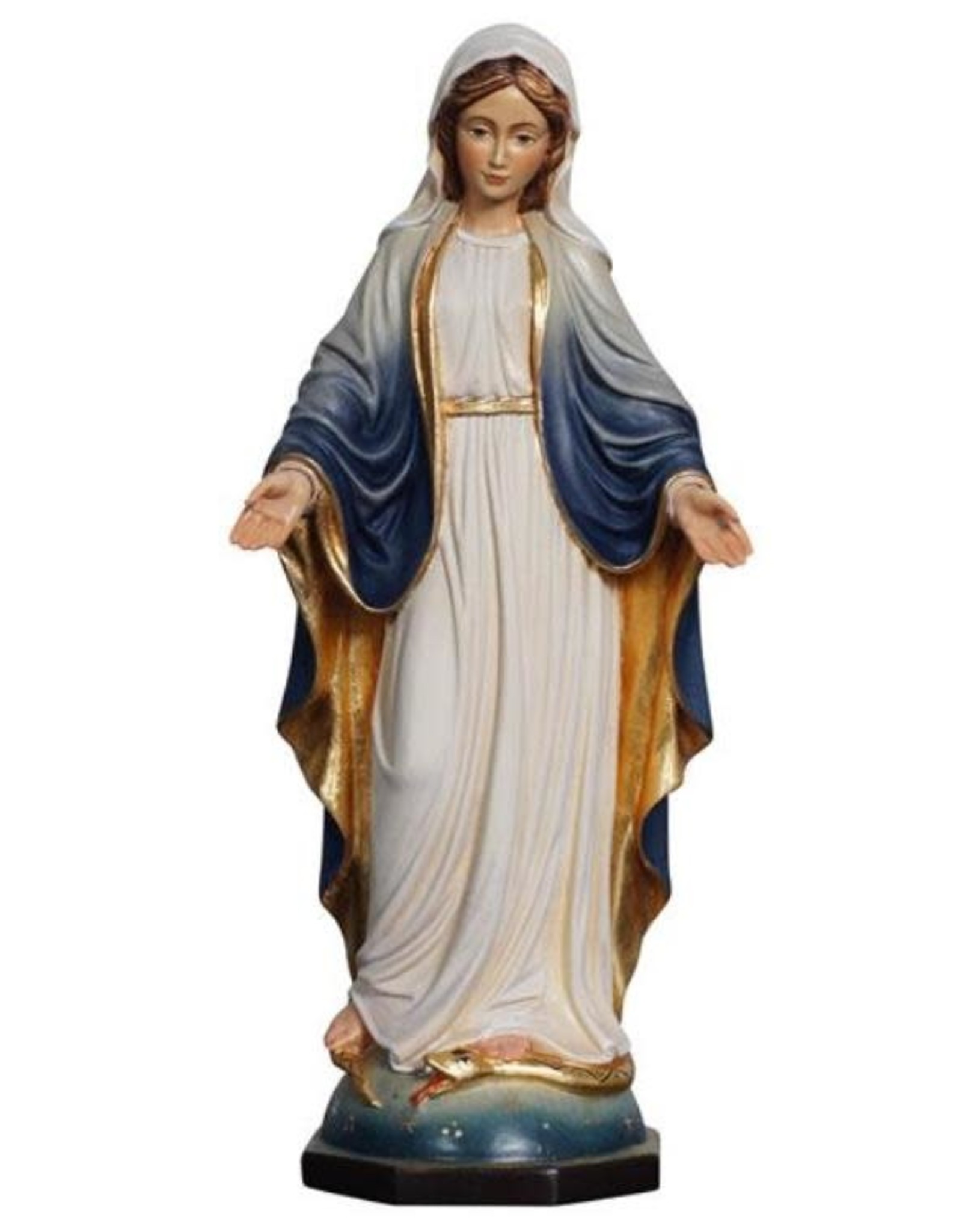Statue - Our Lady of Grace, Wood-Carved,